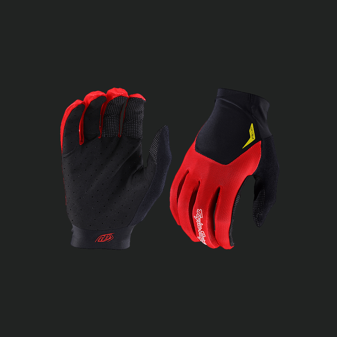 Ace Glove Mono Red
