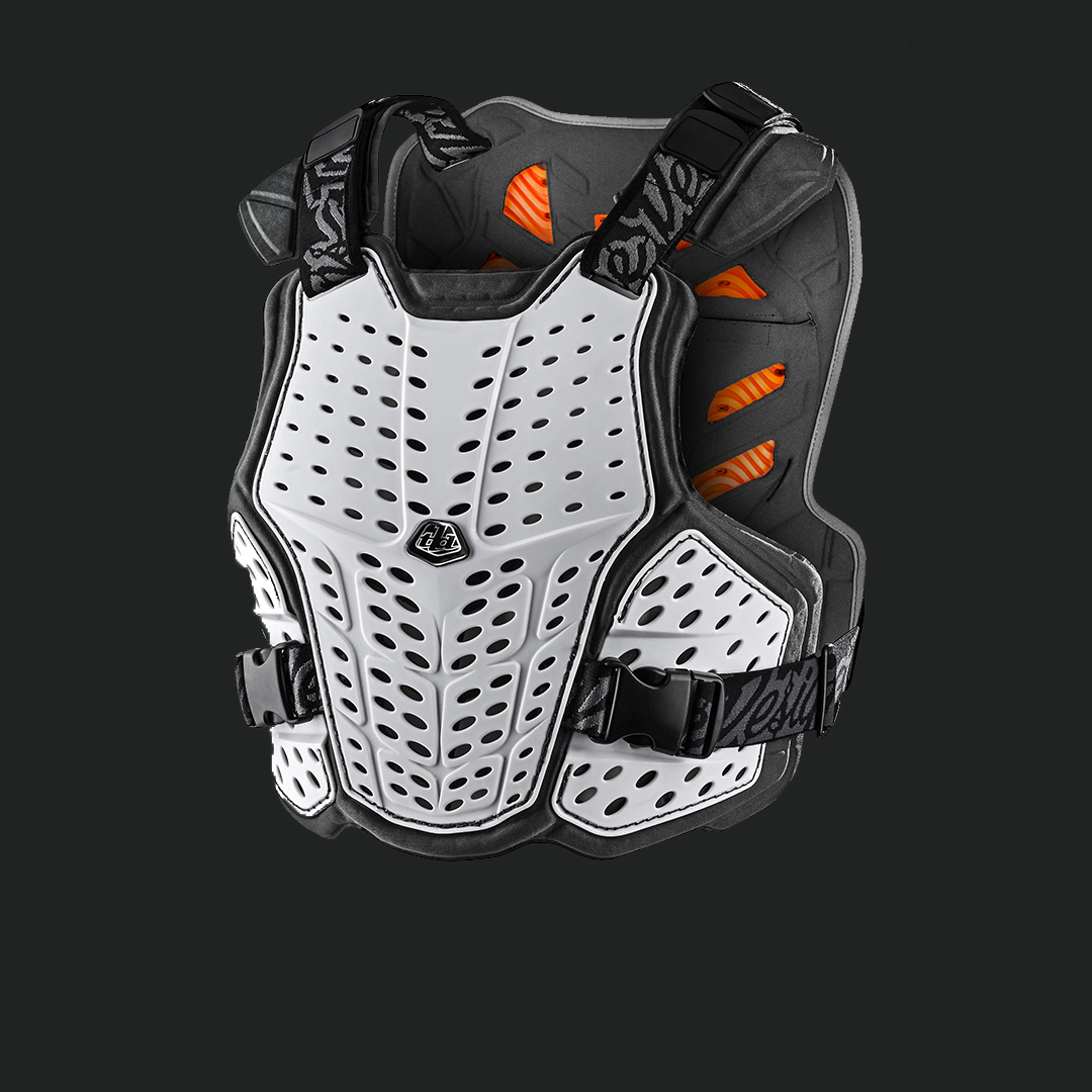 Rockfight CE Chest Protector White