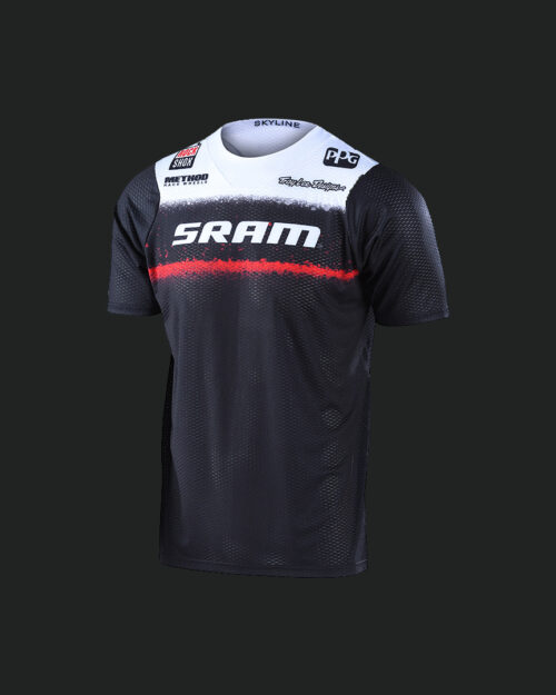 Sky line air ss jersey sram roost black front