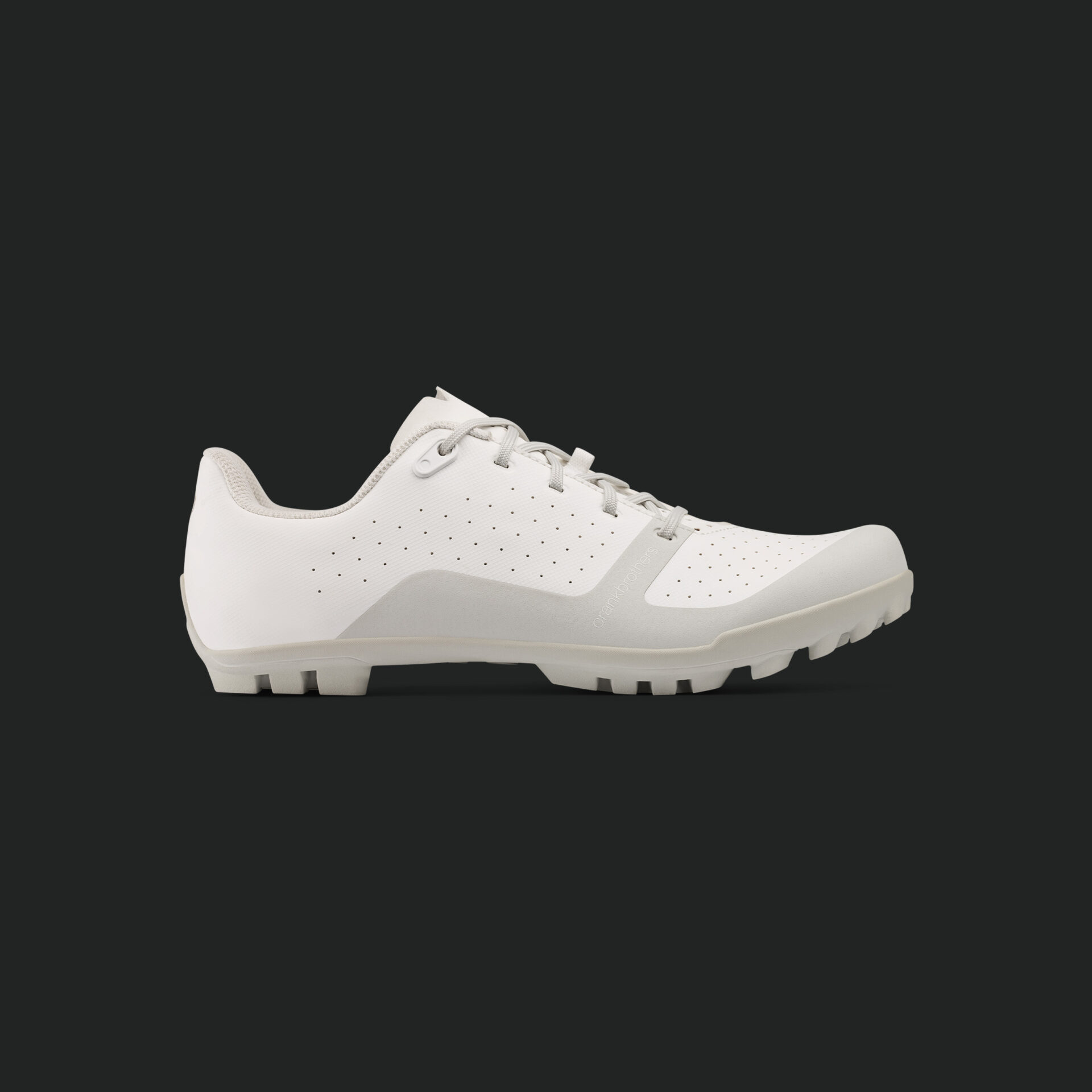 Candy Lace Clip-in White Grey-side