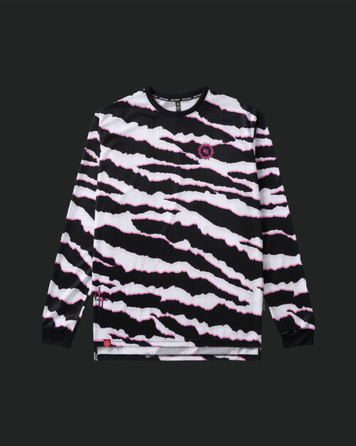 Loose Riders Vice White Long Sleeve Jersey