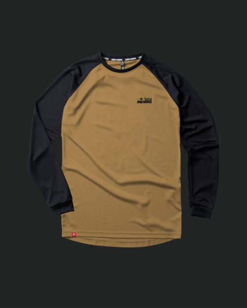 Loose Riders Ess. Tan black Long Sleeve Jersey